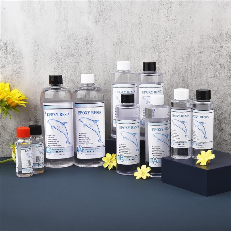 Jewelry Making Glue - 1:1 AB Resin Epoxy Crystal Glue