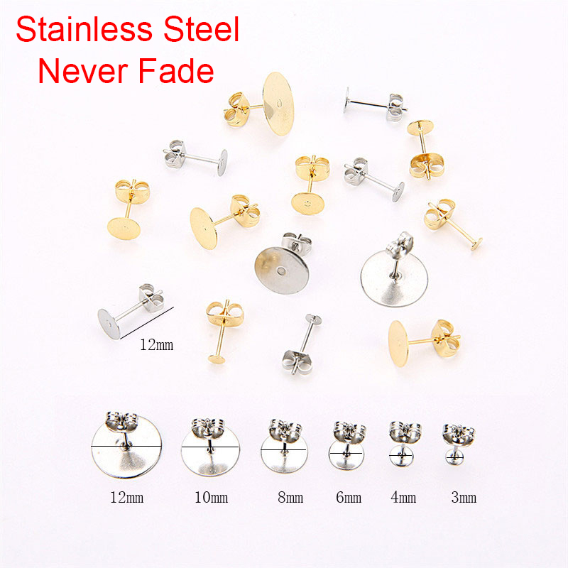 Jewelry Making Soldering Kit - 20/50pcs PVD Never Fade Stainless Steel
