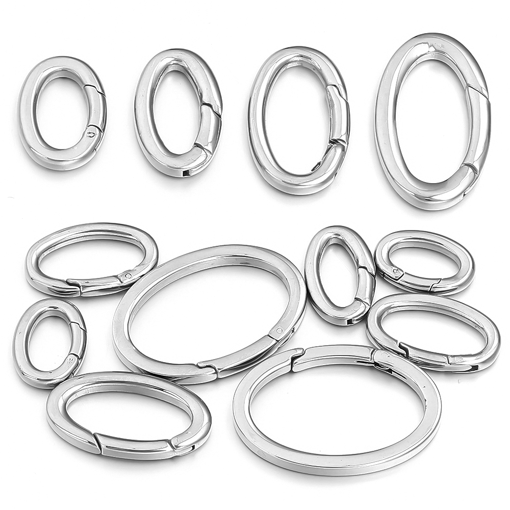 1pc Stainless Steel Spring Cla - đánh giá và giá Jewelry Making Jump Rings