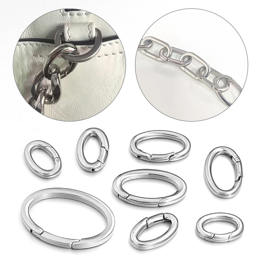 1pc Stainless Steel Spring Cla - đánh giá và giá Jewelry Making Jump Rings