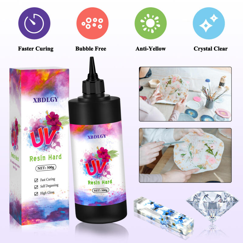 200g/250g/500g UV Resin Hard G - đánh giá và giá Jewelry Making Glue