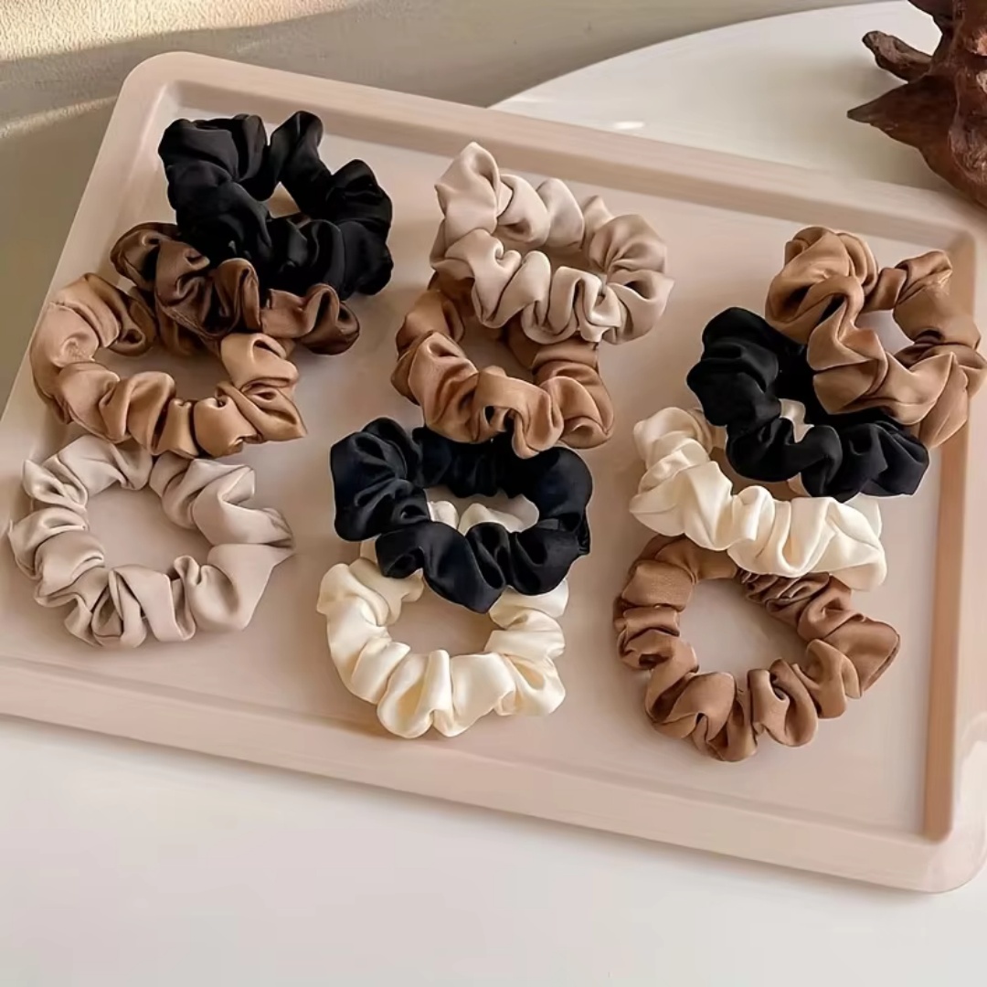 5PCS Satin Hair Scrunchie Exqu - đánh giá và giá Jewelry Making Adults