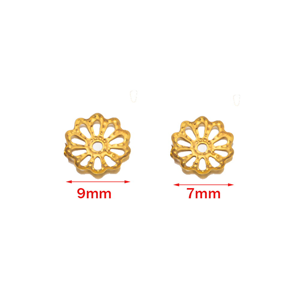 200pcs 7/9mm Filigree Flower H - đánh giá và giá Bead Cap Flower