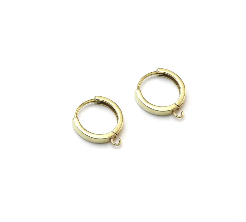 10pcs Brass Ear Hoops, Leverba - đánh giá và giá Jewelry Making Class