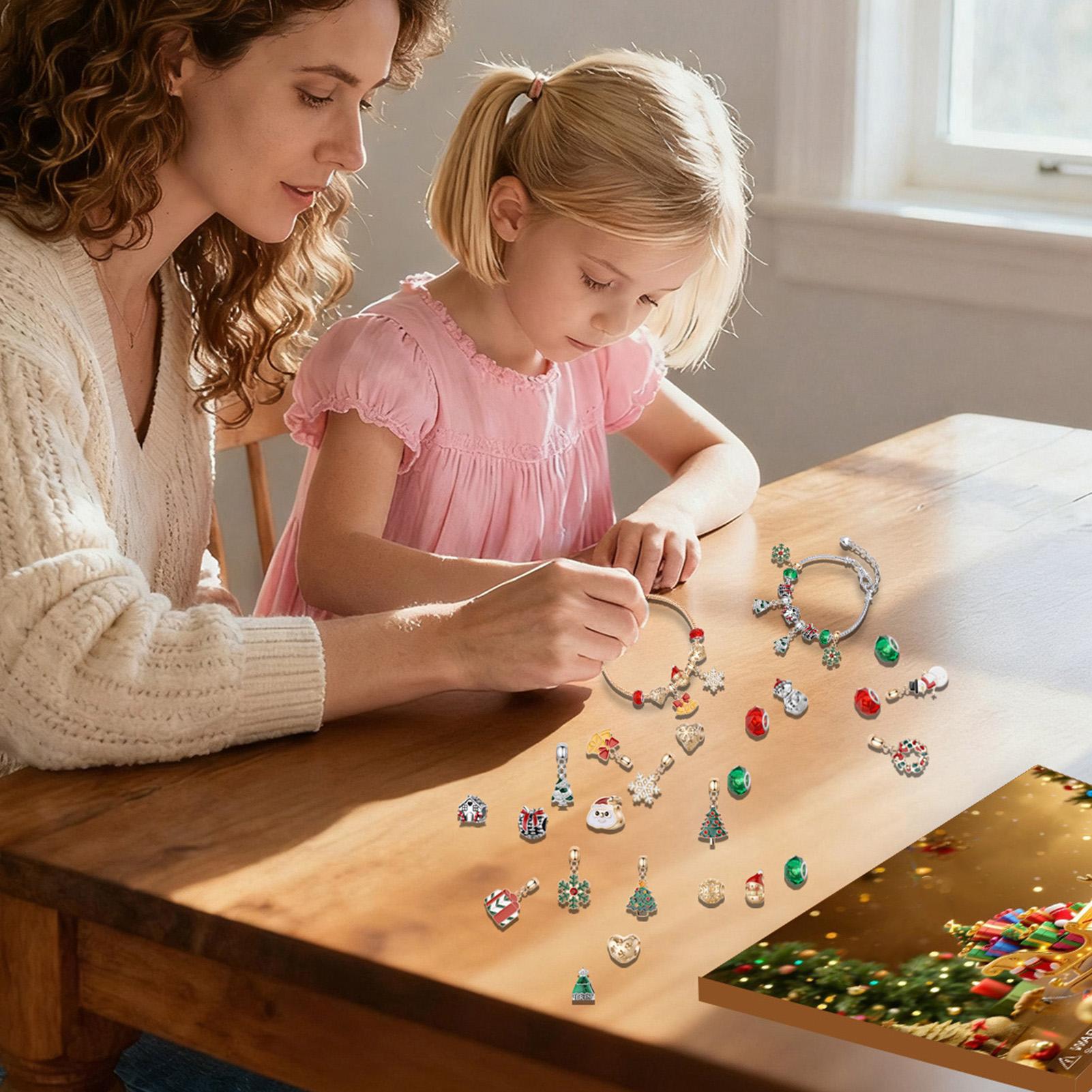 Calendar Advent Charm 24-Days  - đánh giá và giá Jewelry Making For Teens
