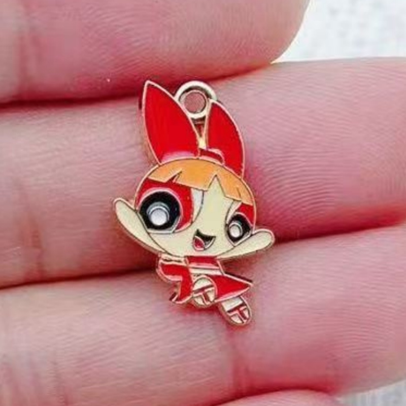 10pcs Alloy Oil-Dripping Carto - đánh giá và giá Jewelry Making Diy