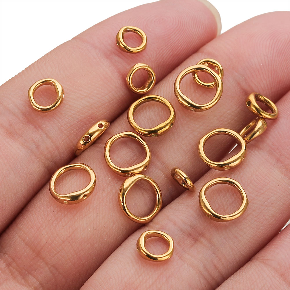 20pcs Stainless Steel Clasps E - đánh giá và giá Jewelry Making Jump Rings