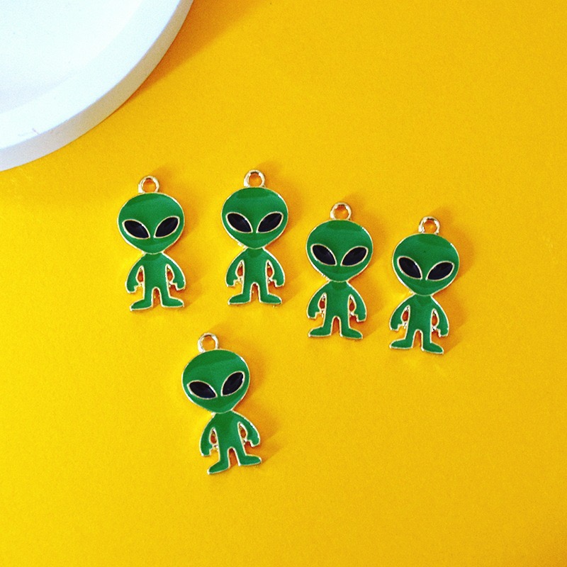 10pcs Simple Alien Alloy Drip  - đánh giá và giá Jewelry Making Diy