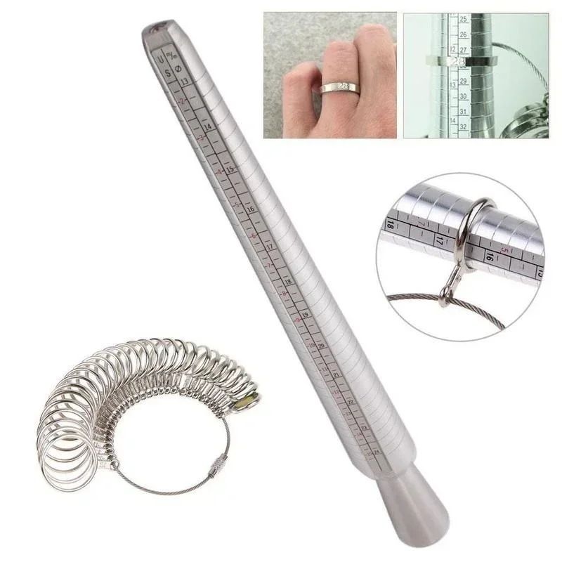 Metal Ring Sizer Measuring Too - đánh giá và giá Jewelry Making Education