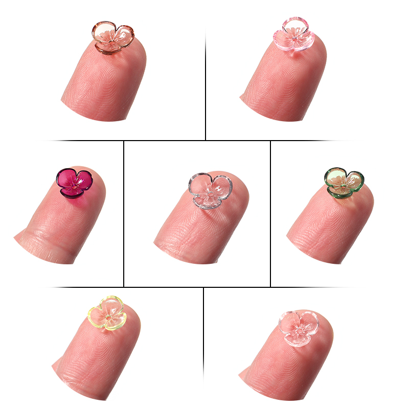 20pcs/lot Transparent Resin Pe - đánh giá và giá Bead Cap Flower