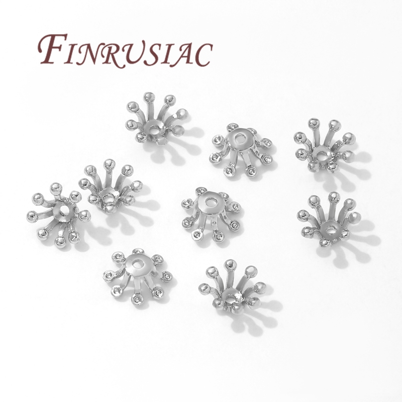 14K Gold Plated Flower Bead Ca - đánh giá và giá Bead Cap Flower