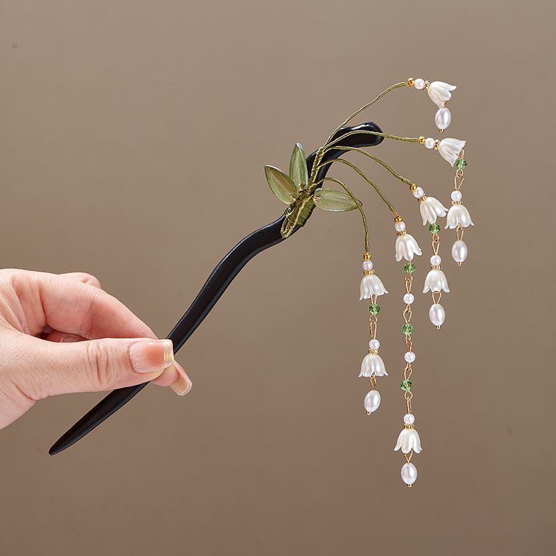 Wooden Flower Hairpin Vintage  - đánh giá và giá Jewelry Making Adults