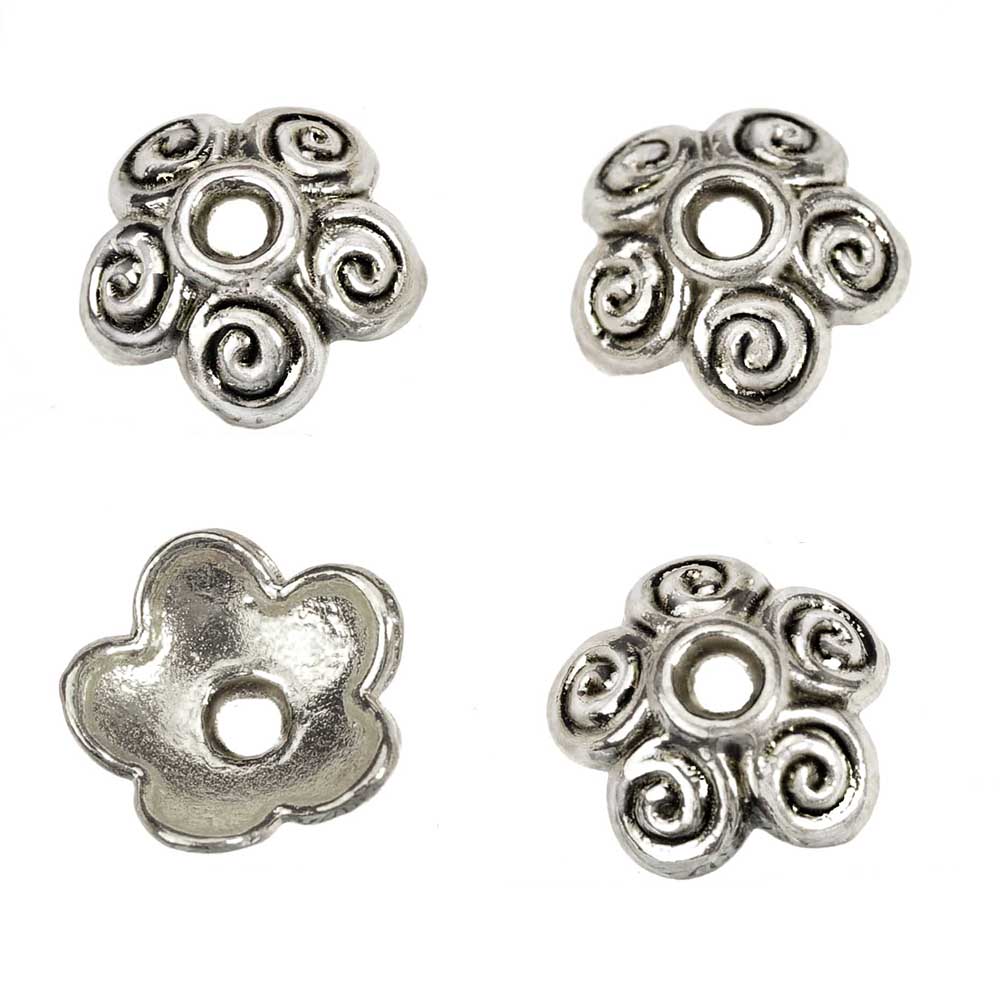 Jwelery Findings Silver End Be - đánh giá và giá Bead Cap Flower