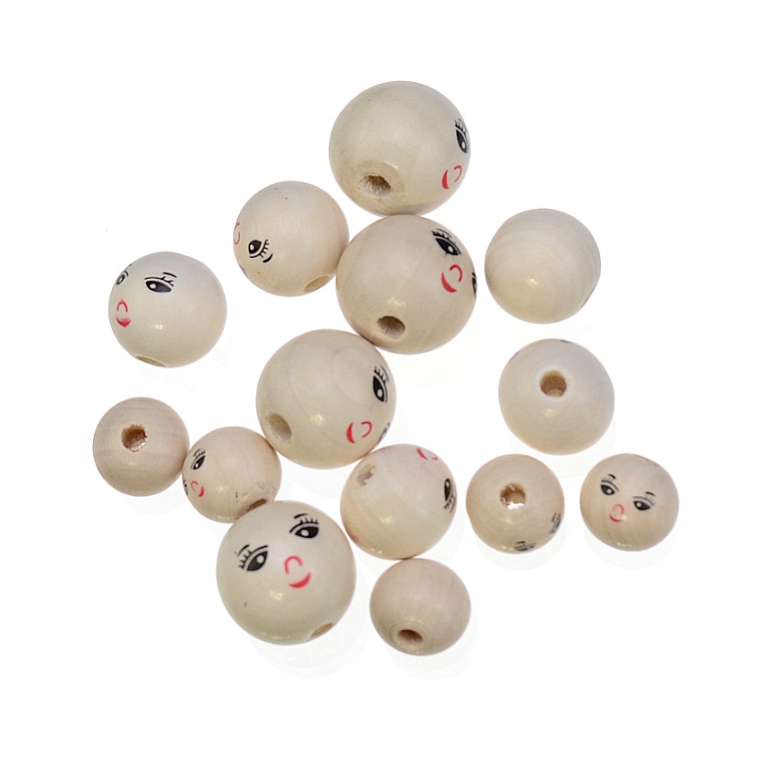 20/Bộ 50 Khuôn Mặt Tươi Cười H - đánh giá và giá Jewelry Making 3 Year Old