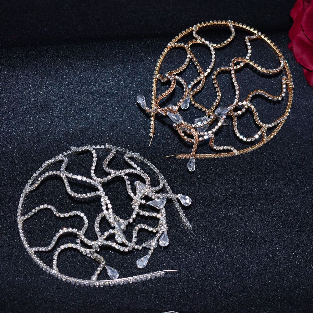 Snake Bend Rhinestone Headband - đánh giá và giá Jewelry Making Adults