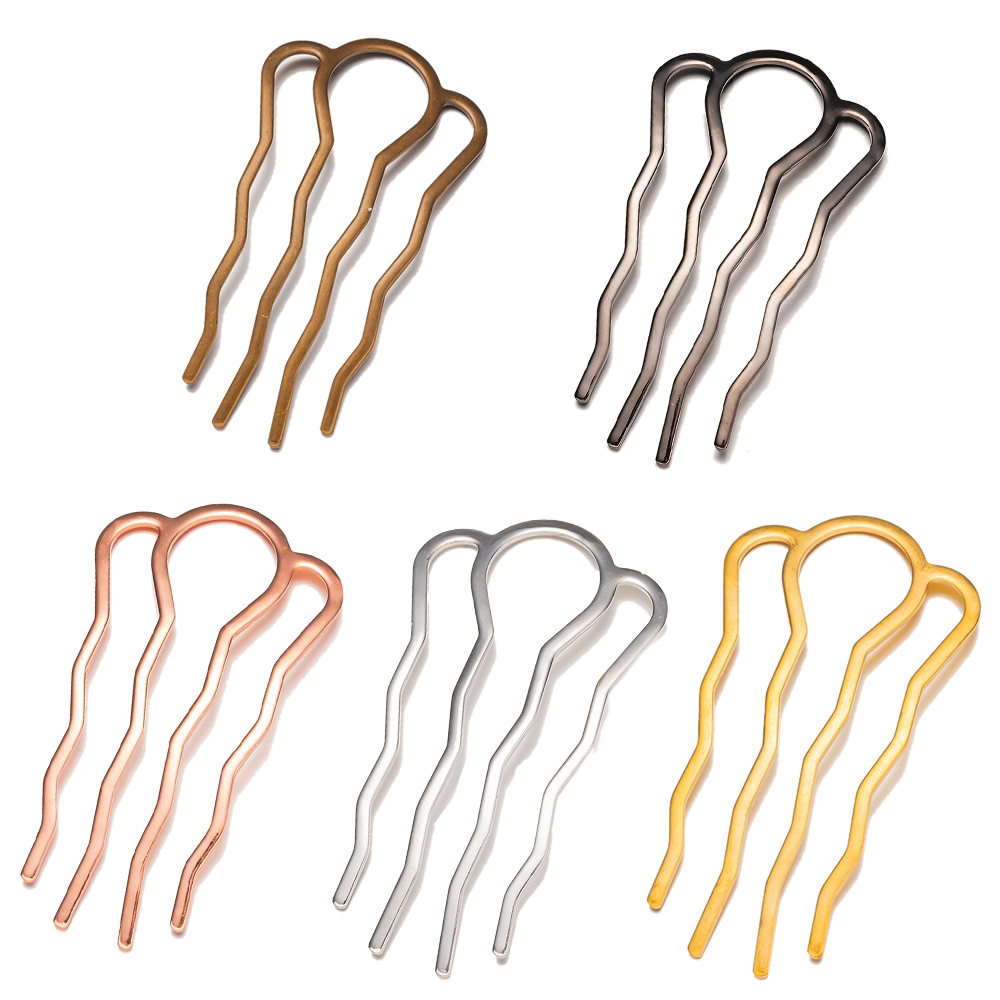 5pcs U-Shape Hair Fork Clip St - đánh giá và giá Jewelry Making Education