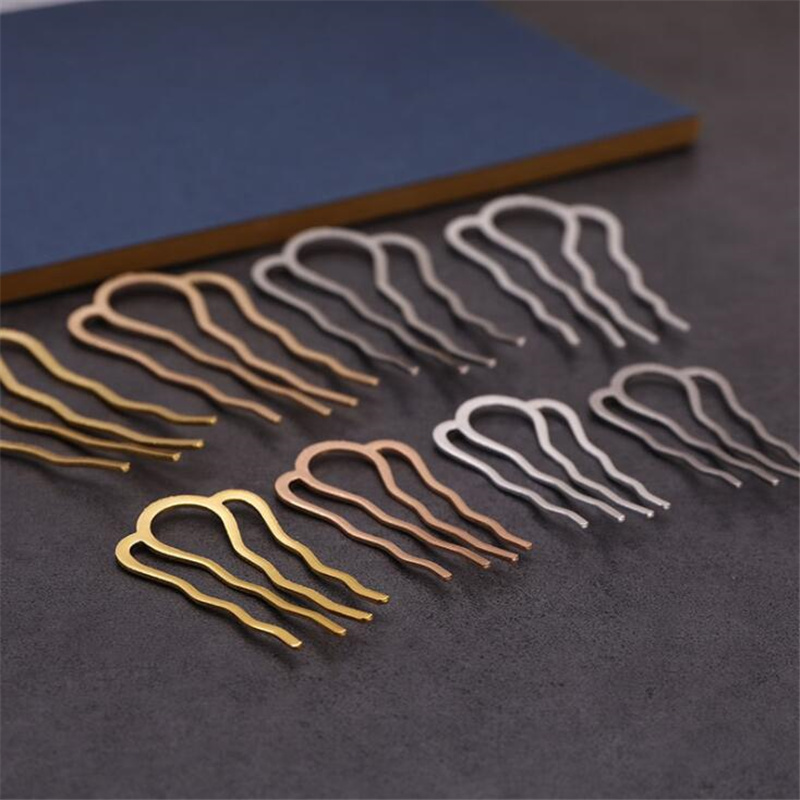 5pcs U-Shape Hair Fork Clip St - đánh giá và giá Jewelry Making Education