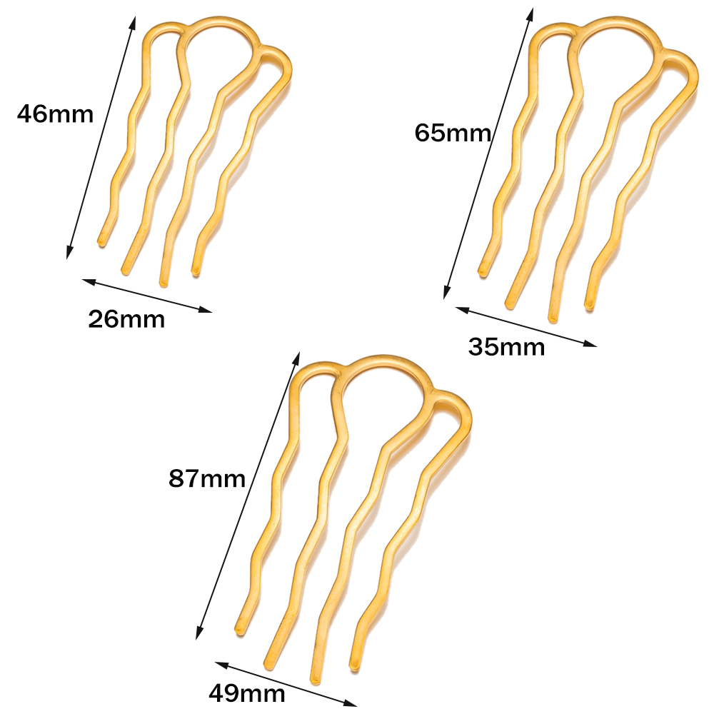 5pcs U-Shape Hair Fork Clip St - đánh giá và giá Jewelry Making Education