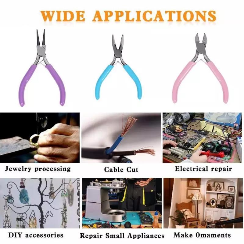 【L】1/3PCS Jewelry Making Plier - đánh giá và giá Jewelry Making Needle Nose Pliers