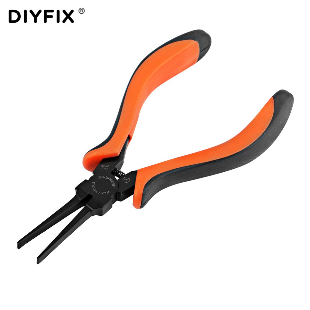 DIYFIX Mỏng Phẳng Kim Mũi Kìm  - đánh giá và giá Jewelry Making Needle Nose Pliers