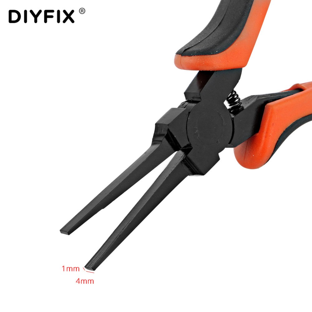 DIYFIX Mỏng Phẳng Kim Mũi Kìm  - đánh giá và giá Jewelry Making Needle Nose Pliers