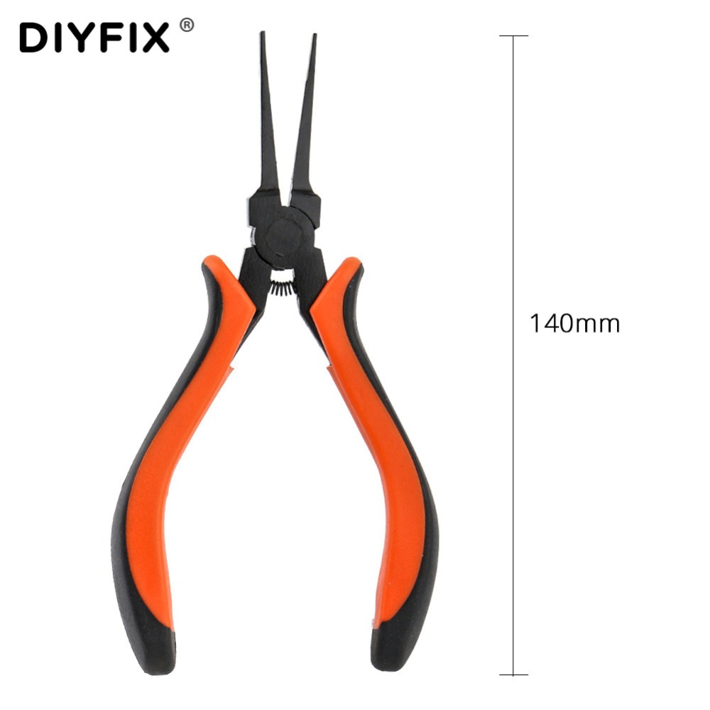 DIYFIX Mỏng Phẳng Kim Mũi Kìm  - đánh giá và giá Jewelry Making Needle Nose Pliers