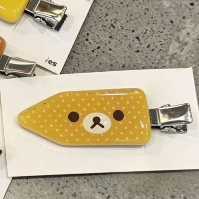 INS Bear Hair Clips Kiiroitori - đánh giá và giá Jewelry Making Adults