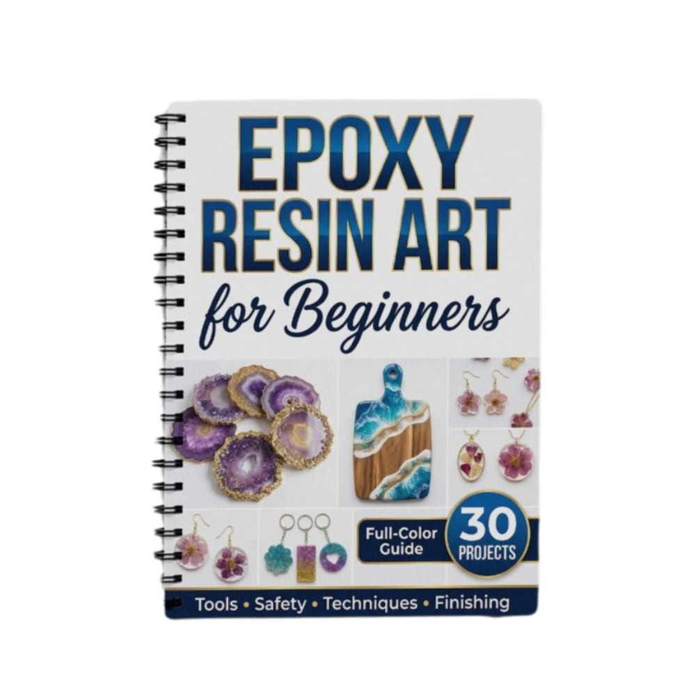 Step-by-Step Epoxy Resin Art H - đánh giá và giá Jewelry Making For Beginners Book