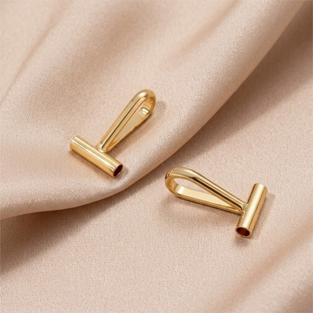 2pcs 14K Brass Vertical Pin to - đánh giá và giá Jewelry Making Pins