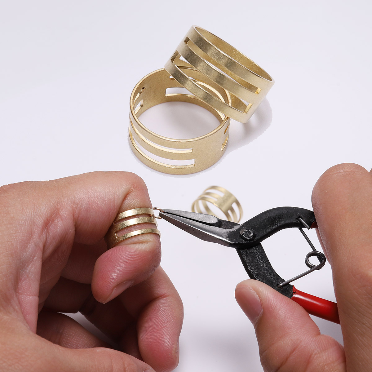 Đồng Thau Nhảy Vòng Đóng Mở Dụ - đánh giá và giá Jewelry Making Education