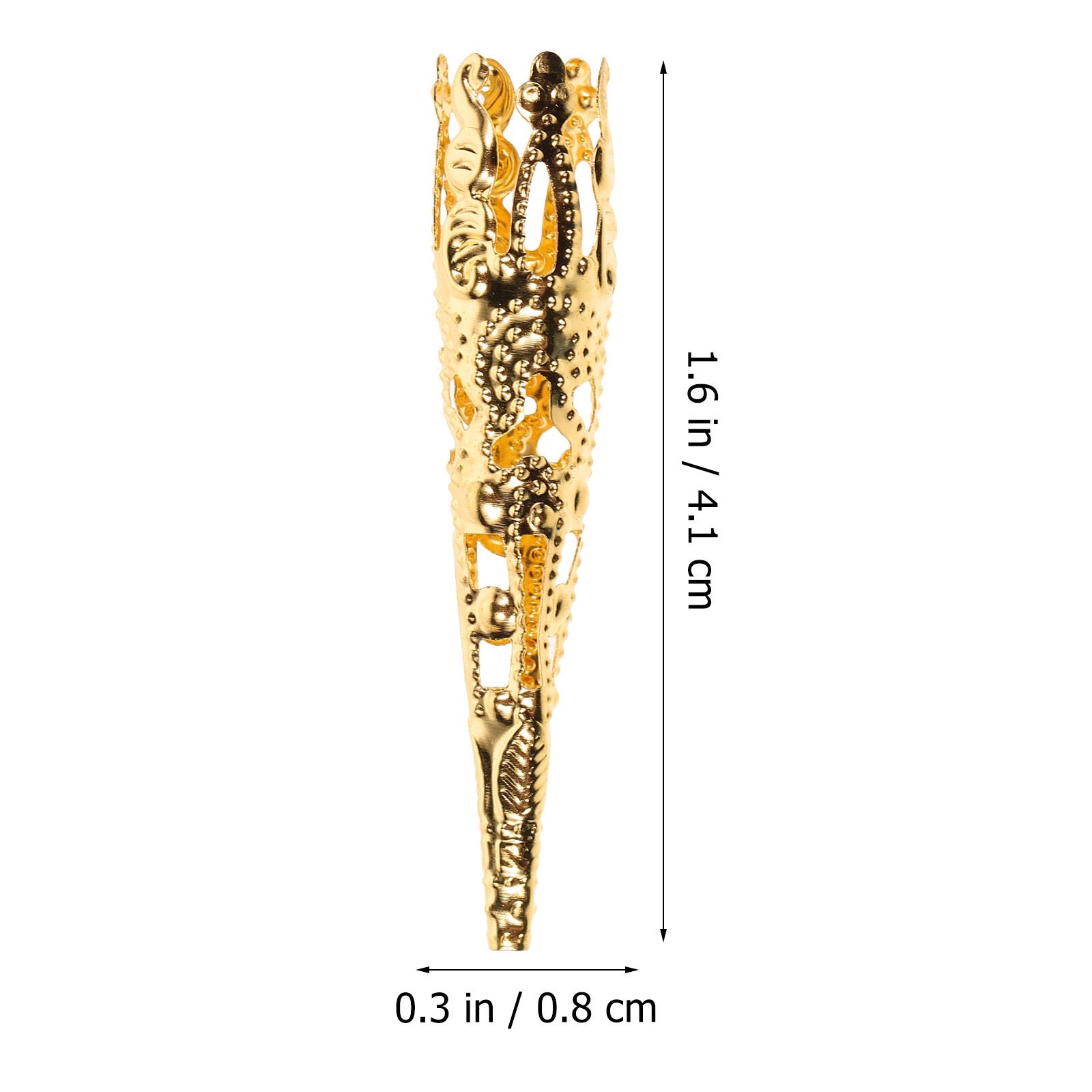 100Pcs Long Trumpet Flower Hol - đánh giá và giá Bead Cap Flower