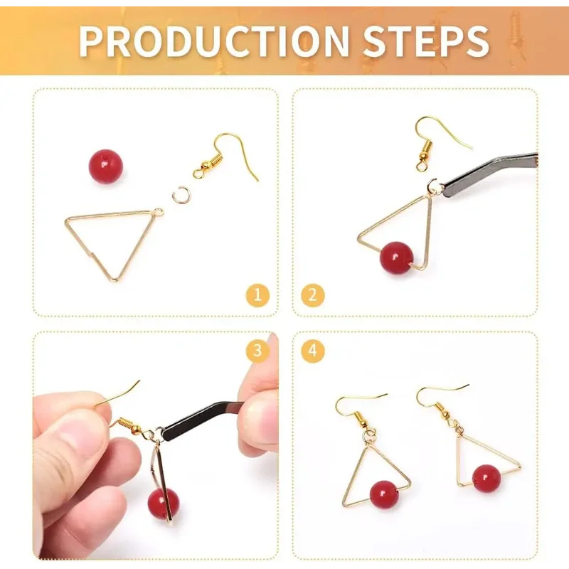 100/500pcs DIY Earring Finding - đánh giá và giá Jewelry Making Class