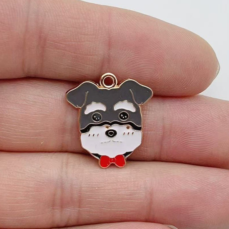12pcs cartoon pet spotted dog  - đánh giá và giá Jewelry Making Diy