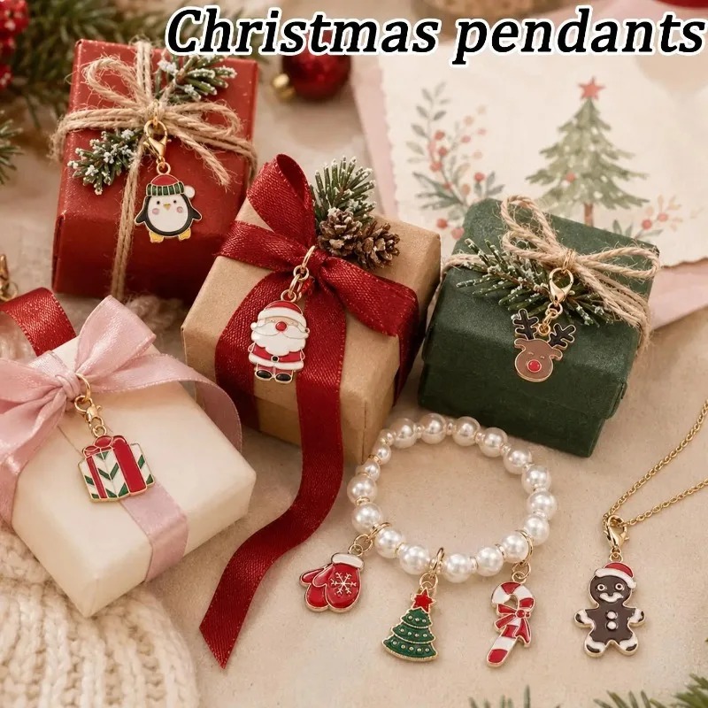 Christmas Keychains Pendants D - đánh giá và giá Jewelry Making Education