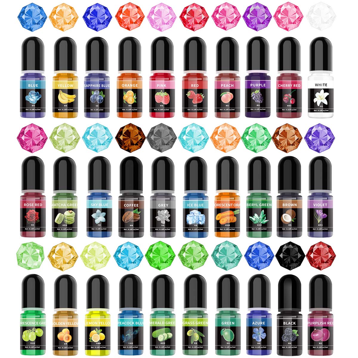5ml/Bottle Epoxy Resin Pigment - đánh giá và giá Jewelry Making Glue