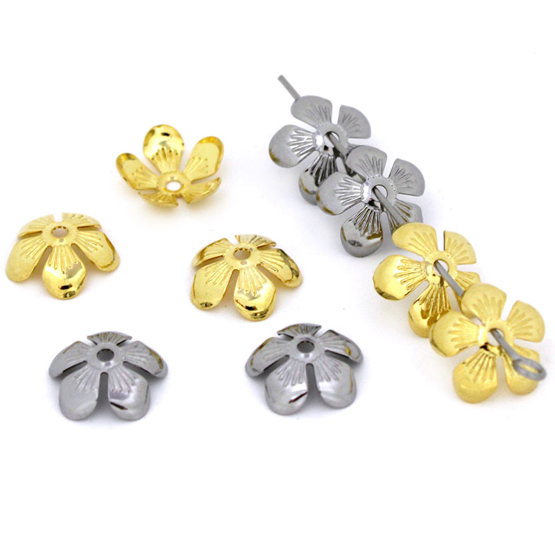 50Pcs 11mm Stainless Steel Flo - đánh giá và giá Bead Cap Flower