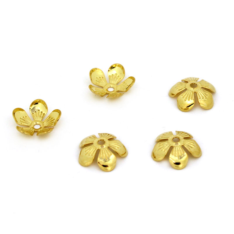 50Pcs 11mm Stainless Steel Flo - đánh giá và giá Bead Cap Flower