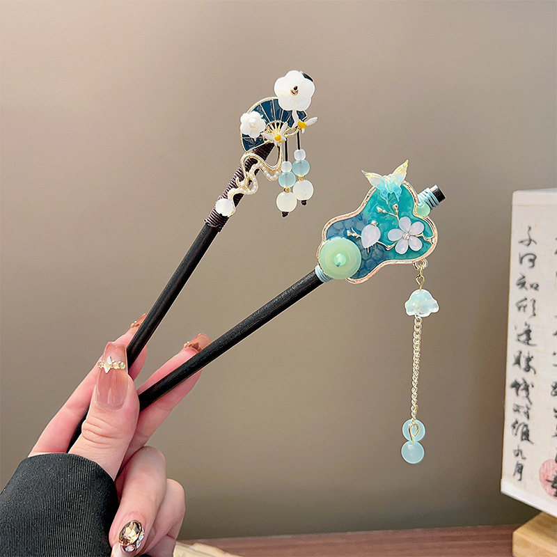 Classic Tassel Hair Stick Blac - đánh giá và giá Jewelry Making Adults