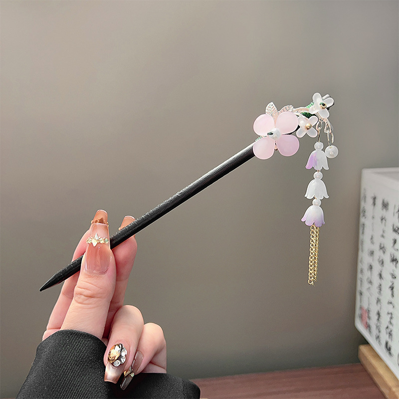 Classic Tassel Hair Stick Blac - đánh giá và giá Jewelry Making Adults