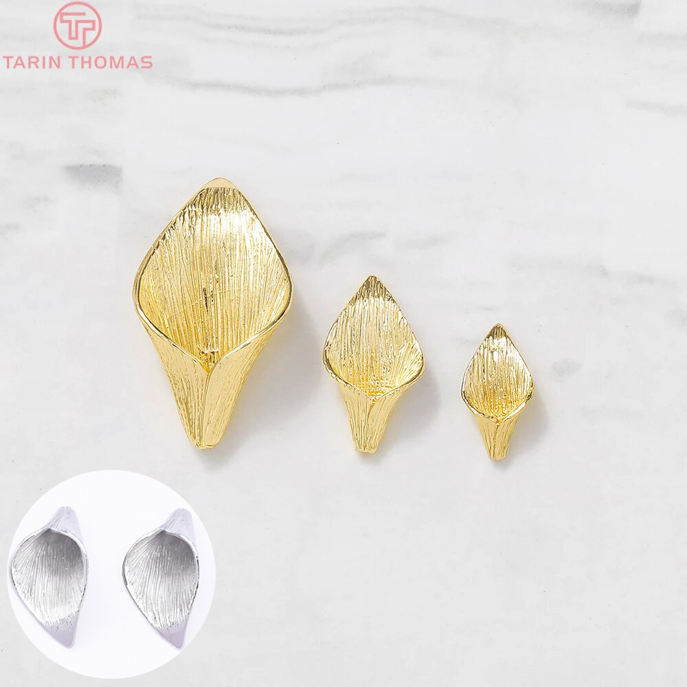 (3603) bộ 6 8X14MM 10X19MM Vàn - đánh giá và giá Bead Cap Flower