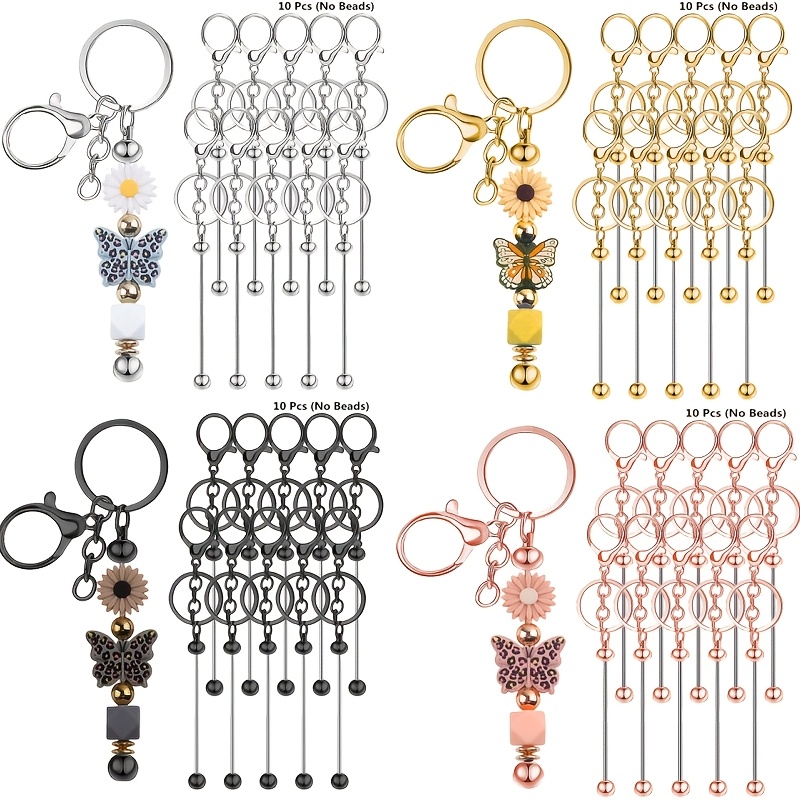 10pcs DIY Unique Blank Beaded  - đánh giá và giá Jewelry Making Soldering Kit