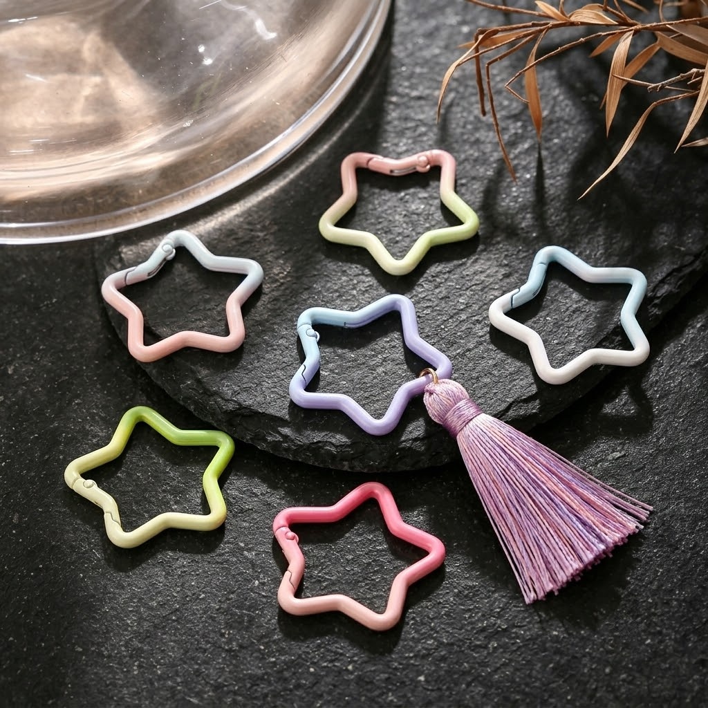 5PCS Gradient Star Shape Sprin - đánh giá và giá Jewelry Making Class